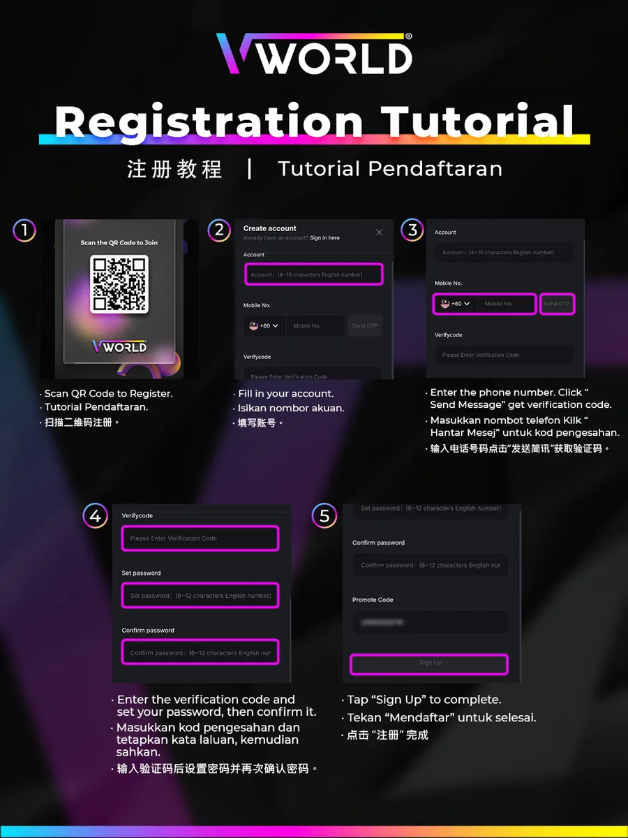 VWorld Registration tutorial